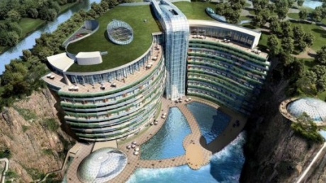 В Китай отваря врати хотел под земята pic