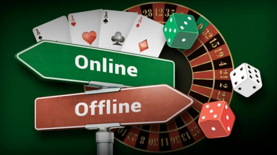 Основните разлики между онлайн и офлайн казината